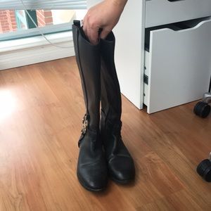 Leather Tory Burch boots